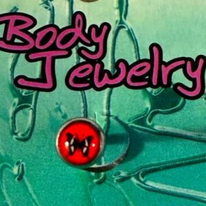 3/$48 Body Jewelry| NWOT Round Topped Bar;  Butterfly BUY 2 get a 3rd Free